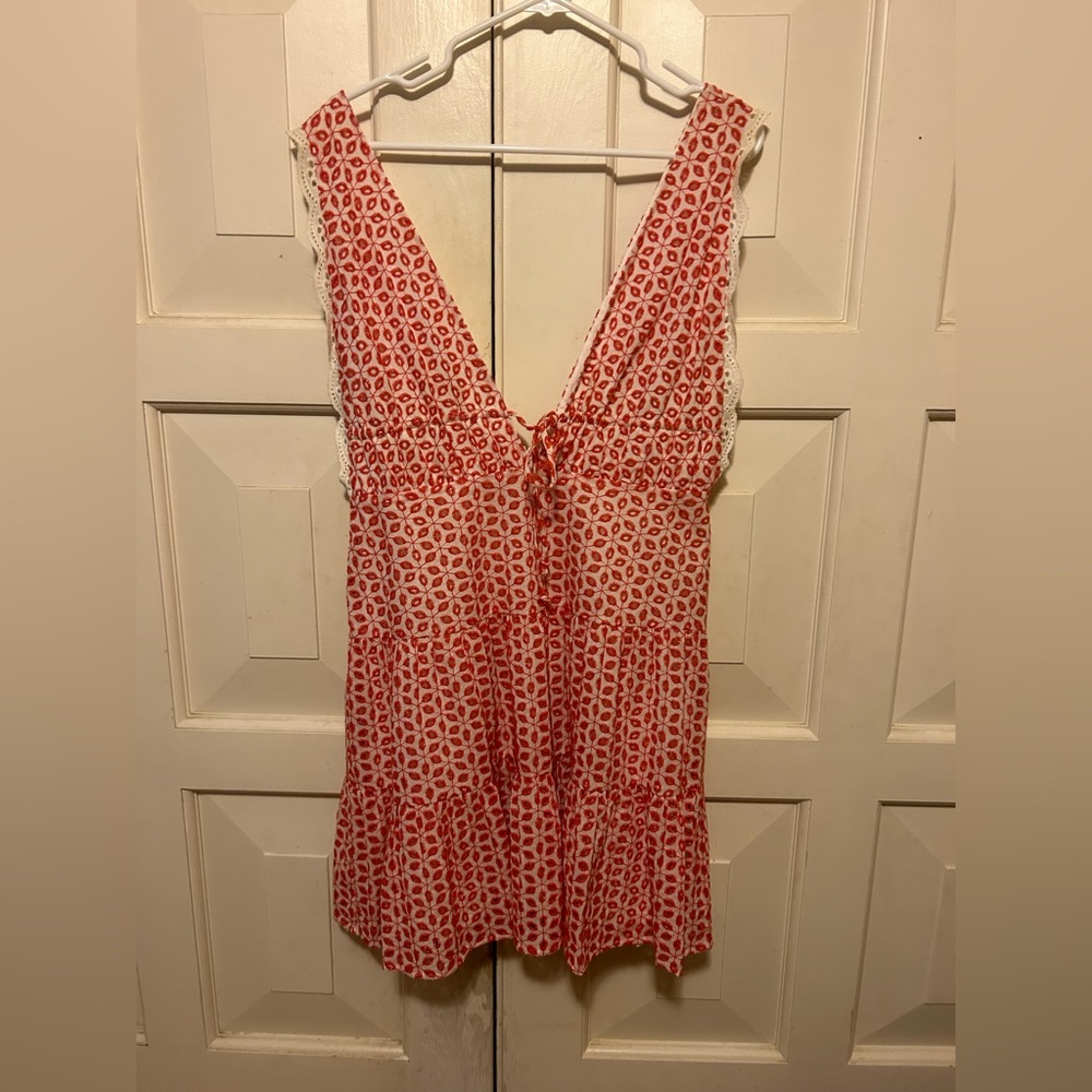Wayf tank dress with flower material-sz med